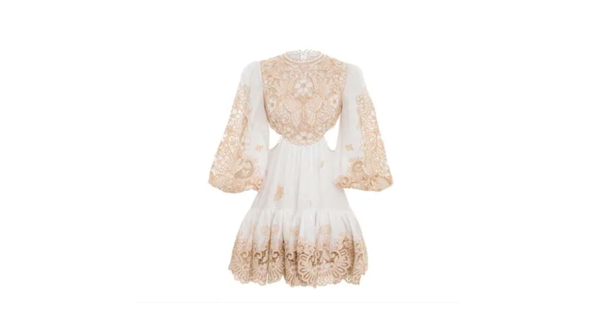 JEANNIE EMBROIDERED YOKE MINI Zimmermann